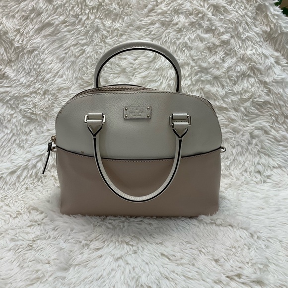 Kate Spate    Satchels Bag  color beige and cream - Picture 13 of 14